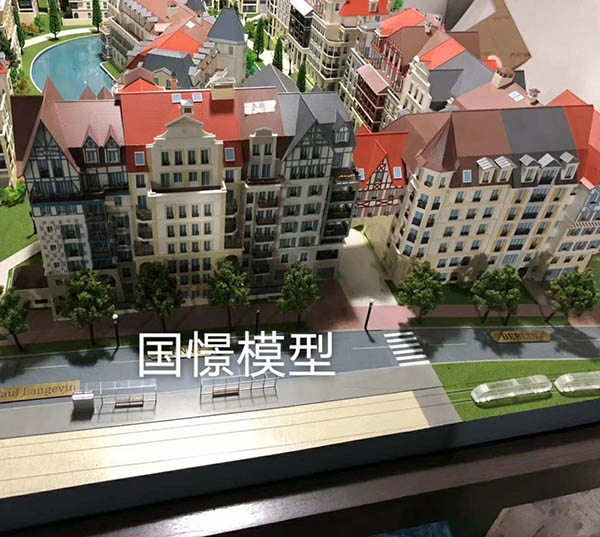 白山建筑模型